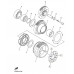 YAMAHA - ABSORBER 1 szt.  nr: 5VY161550000