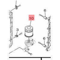 Oryginalny filtr oleju YAMAHA 69J134400400