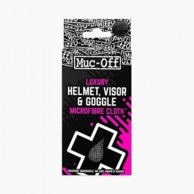 MUC-OFF  Helmet & Visor Microfibre Cloth Mikrofibra do czyszczenia wizjerów i gogli 