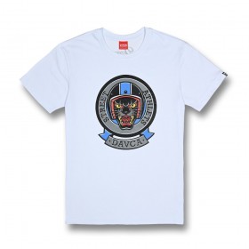DAVCA T-shirt street athlets szary/niebieski