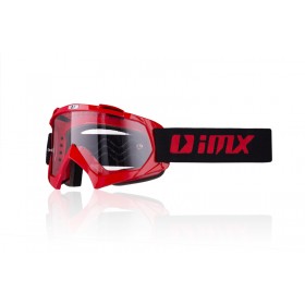 GOGLE IMX RACING MUD RED - SZYBA CLEAR