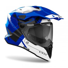 Kask AIROH COMMANDER 2  Reveal Blue Gloss