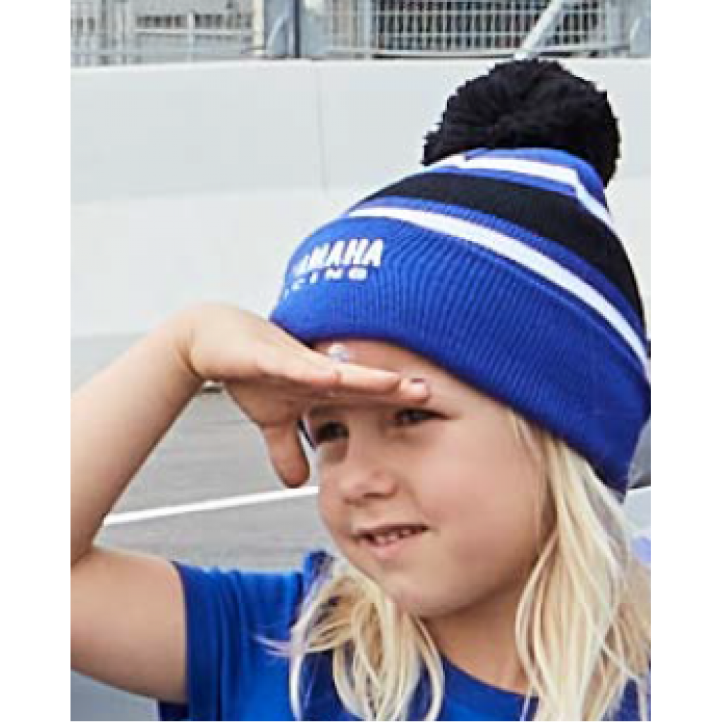 Dziecięca zimowa czapka Yamaha Paddock Blue