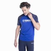 Męski T-shirt Yamaha Paddock Blue niebieski