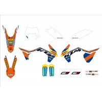 Factory graphics kit KTM (78708990600)