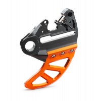 Brake caliper support with brake disc guard  KTM (A4901397504404)