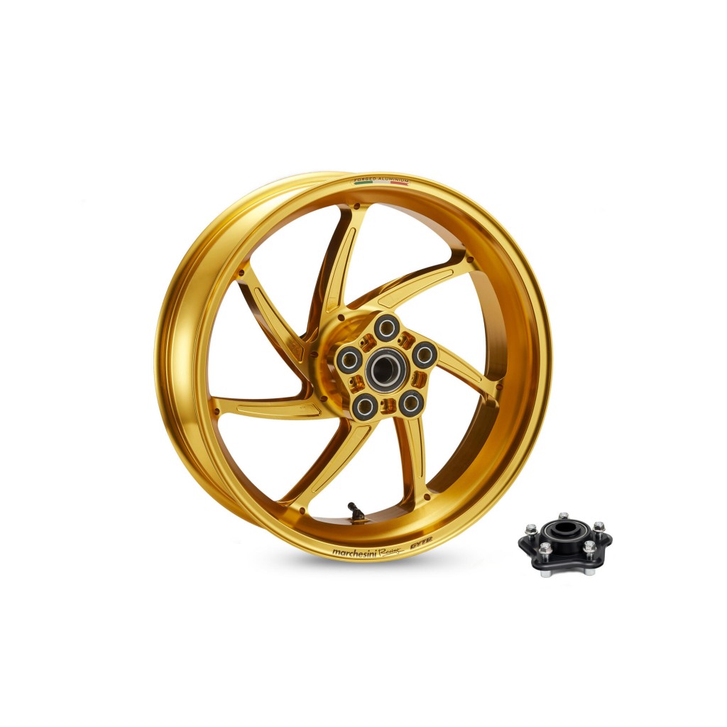 GYTR Marchesini R6 Aluminium Rear Wheel (Gold) Yamaha (GYT-RBR6R-WG-00)