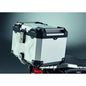 Suzuki - DL 650A / DL 650 XT – Aluminiowy kufer centralny srebrny do zestawu Travel Pack