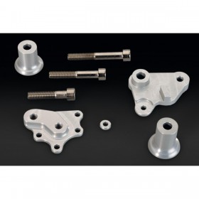 Racing frame protector brackets