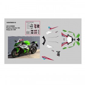 Sticker kit Superbike 2014 ninja-zx-10r-30th-anniversary-edition