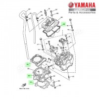 Zestaw cylinder + tłok Yamaha YZ250F 2001