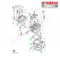 Zestaw cylinder + tłok Yamaha YZ450F 2005