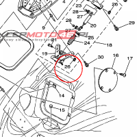 YAMAHA - EMBLEMAT LOGO nr: 934300602400