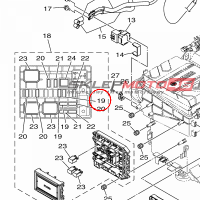 YAMAHA - BEZPIECZNIK nr: 67F821513000