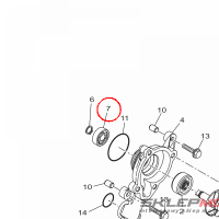 YAMAHA - lozysko nr: 93306000Y300