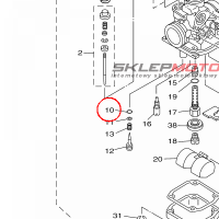 YAMAHA - USZCZELNIACZ nr: 3H1141470000