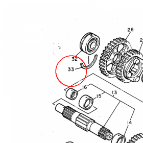 YAMAHA - bagaznik nr: 934404514400