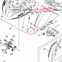 YAMAHA - szyba nr: 1WDF83810000