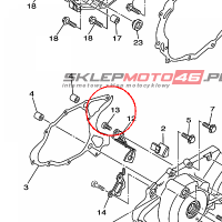 YAMAHA - sruba nr: 913170601000