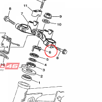 YAMAHA - PODKLADKA SPEC. nr: 3YF234180000