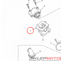 YAMAHA - ZAWOR PLYTKOWY nr: 4VPE36100000