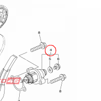 YAMAHA - NAPINACZ LANC. ROZ. nr: 5TA122101000