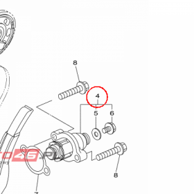 YAMAHA - NAPINACZ LANC. ROZ. nr: 5TA122101000