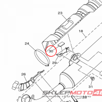 YAMAHA - MAT 1 nr: 1HPE47330000