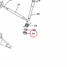 YAMAHA - simmering nr: 931021281200