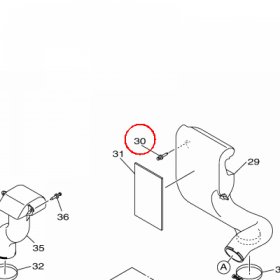 YAMAHA - zatrzask nr: 902690780300