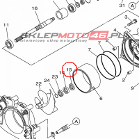 YAMAHA - simmering nr: 931013100100