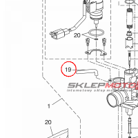 YAMAHA - PIPE nr: 5RNE4D970000