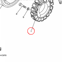 YAMAHA - STOJAN ALTERN. nr: 5UH814100000