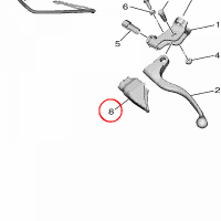 YAMAHA - OSLONA KIER. nr: 34P263720000