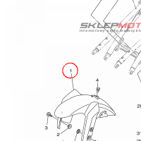 YAMAHA - blotnik nr: 1RC2151100P0