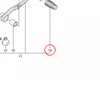 YAMAHA - nakladka gumowa nr: 5YT181130000