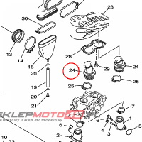 YAMAHA - kruciec ssacy nr: 4TR144530000