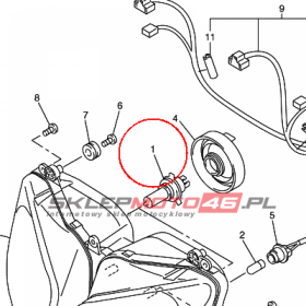 YAMAHA - zarowka nr: 8V0843141000