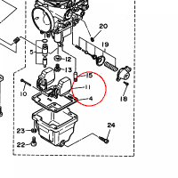 YAMAHA - PLYWAK nr: 2VA141850000