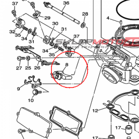 YAMAHA - ZAWOR nr: 5NX1131D0000