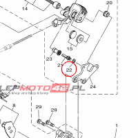 YAMAHA - sruba nr: 1UY259385100