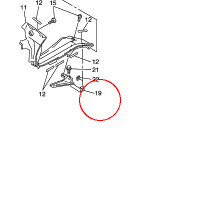 YAMAHA - UCHWYT nr: 5LV2836A0000