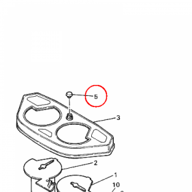 YAMAHA - PRZYCISK WSK. KILOM. nr: 29L835780000