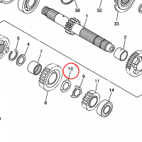 YAMAHA - podkladka nr: 902092135100