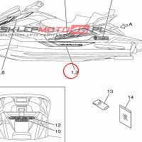 YAMAHA - GRAPHIC 1 nr: F3XU417B1000