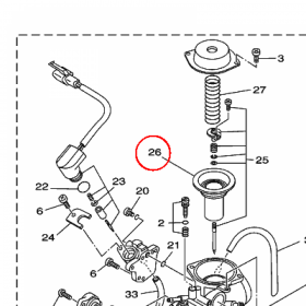 YAMAHA - ZAWOR nr: 4HC143400000