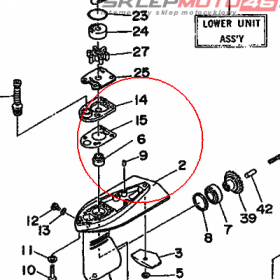 YAMAHA - simmering nr: 931030980000