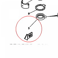 YAMAHA - simmering nr: 9310125M2400