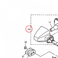 YAMAHA - KIERUNKOWSKAZ nr: 4JH833402000