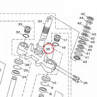 YAMAHA - SIMMERING nr: 52SF34620000